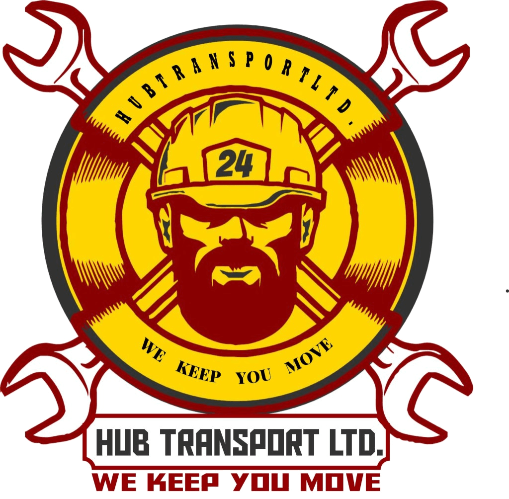 Hub Transport Ltd. truck and trailer maintenance logo